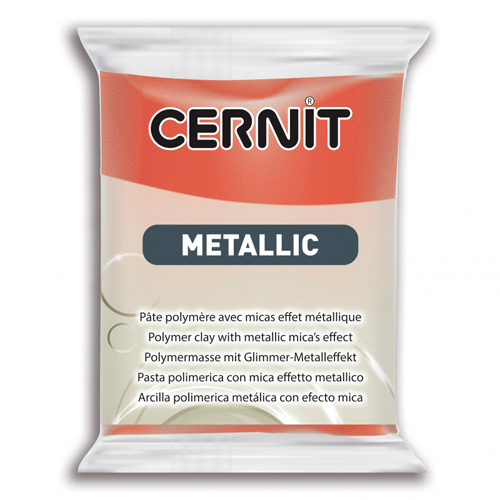 фото Ce0870056 пластика полимерная запекаемая cernit metallic, 56 г