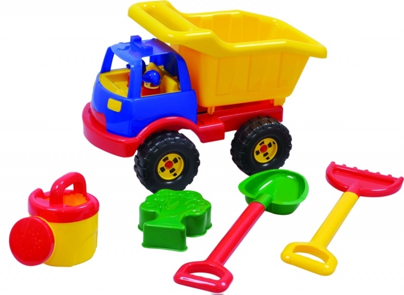 

Набор для игры с песком Altacto Грузовик 7 предметов, JHS-033