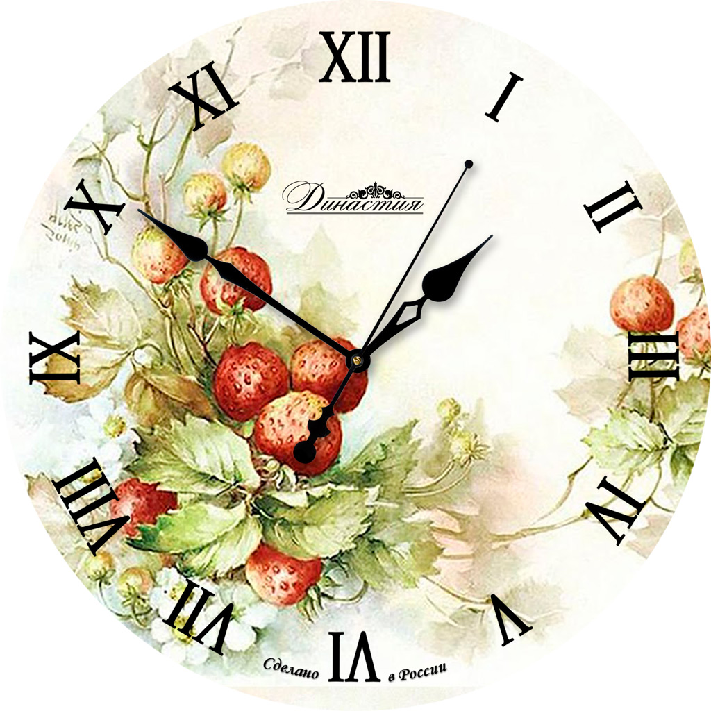 

Настенные часы Династия 33x33x4 см Ягоды 01-018, (33x33x4 см) Ягоды 01-018