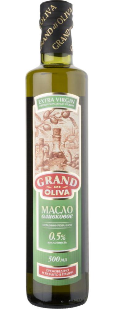 Масло оливковое нерафинированное Grand extra virgin 0.5 л