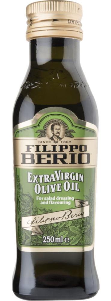 фото Масло filippo berio extra virgin оливковое нерафинированное 0.25 л