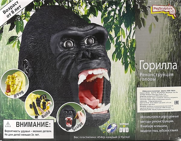 фото Набор для творчества edu-toys горилла, vt039