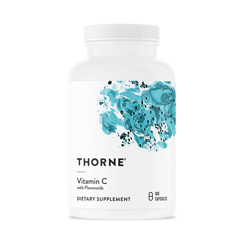

Thorne, Vitamin C with Flavonoids, 180 капсул