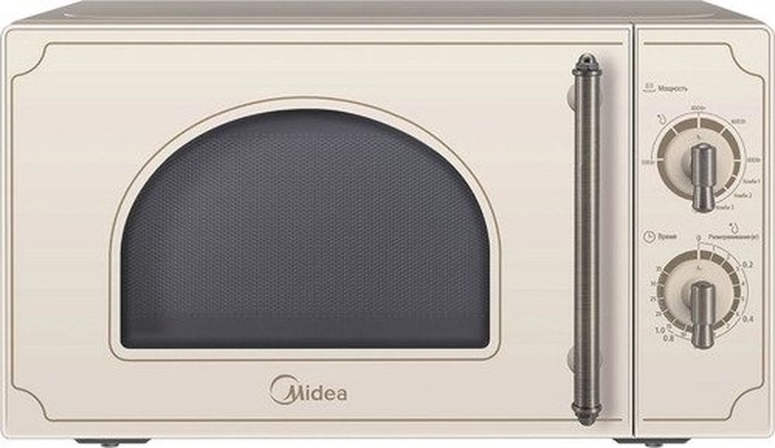 фото Микроволновая печь с грилем midea mg820cj9-i2 beige