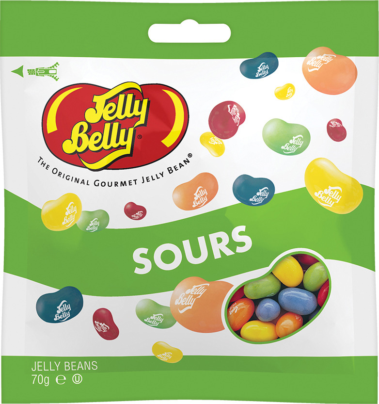 Конфеты Jelly Belly Кислые фрукты 70 гр.