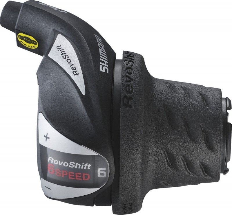 

Шифтер Shimano Tourney SL-RS 36 лев/пр 3x6ск тр.+оплетк ESLRS36P6A, Черный;серебристый