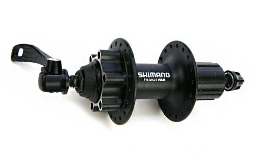 фото Втулка задняя deore m525a, 36 отв, 8/9ск, qr,черный efhm525aazl shimano