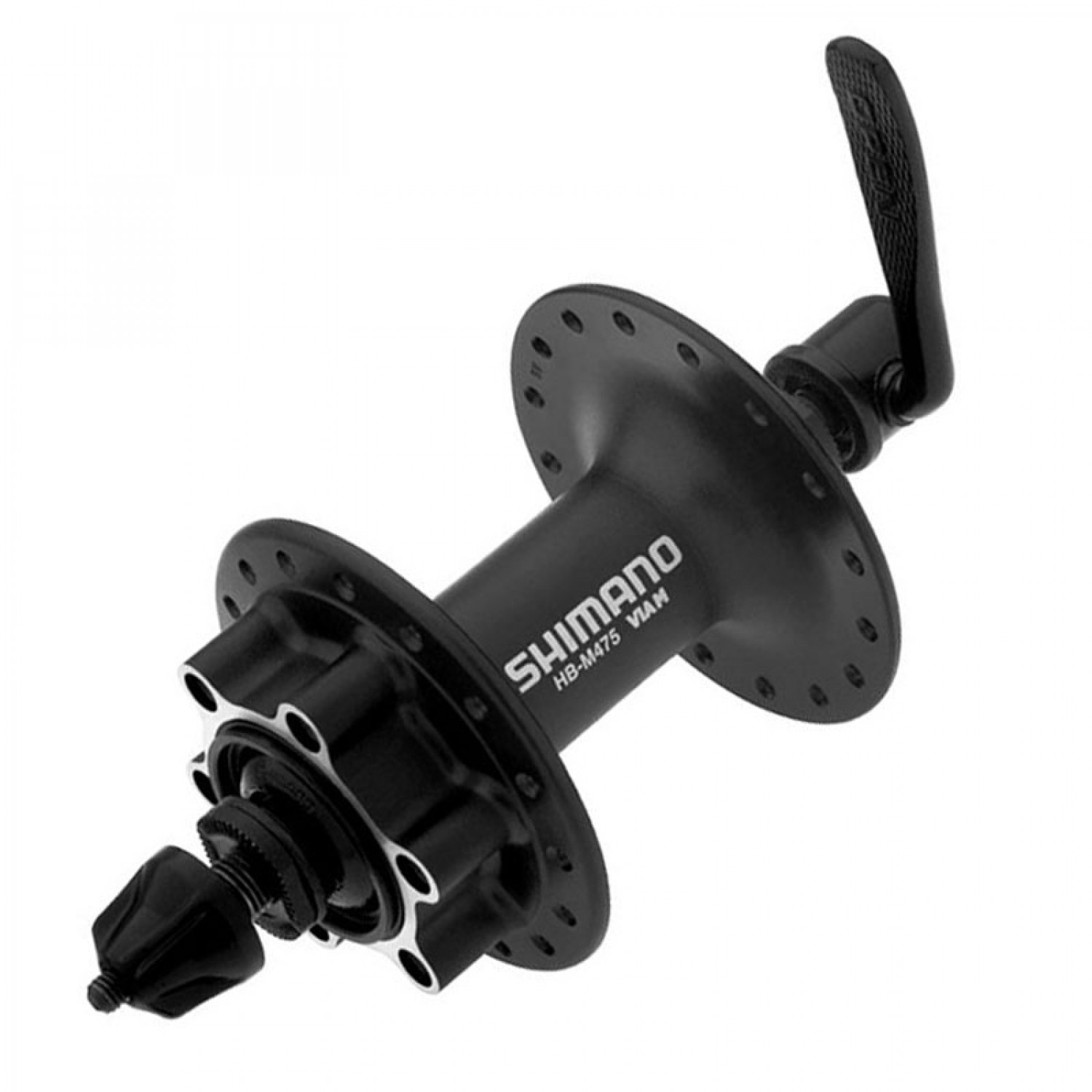 

Втулка передняя Shimano M475 32 отв QR черный EHBM475BL5