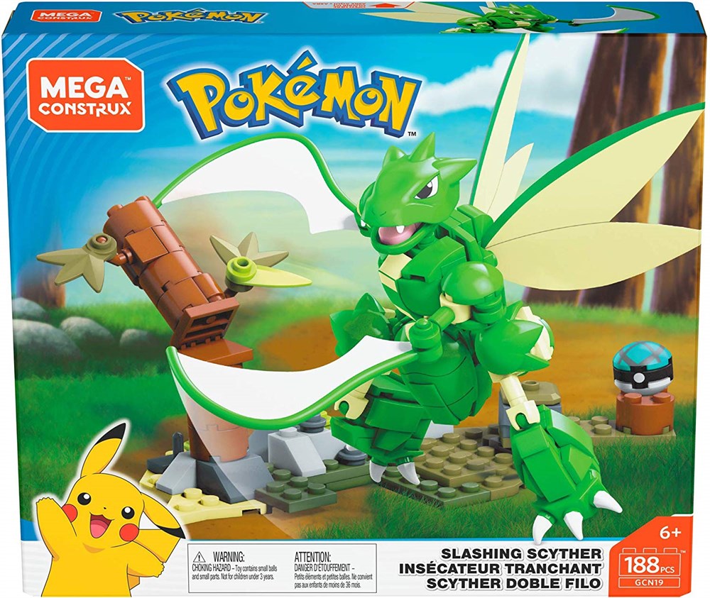 фото Конструктор mega construx pokemon scyther