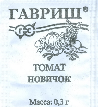 

Семена овощей Элитагро Томат Новичок 0,3 г