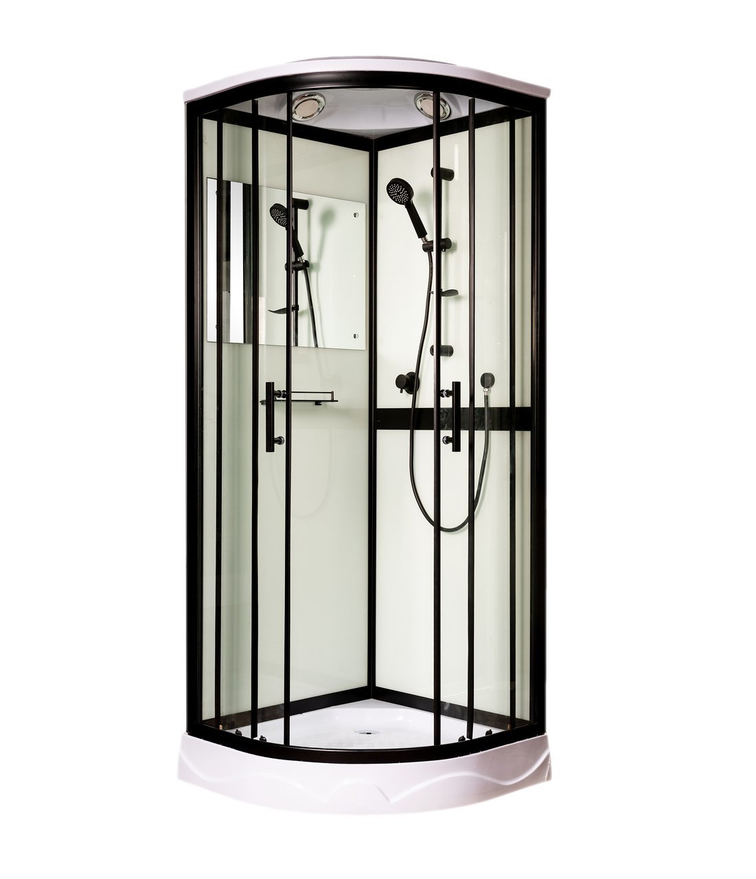 

Душевая кабина Frank F100 Black 100х100 см