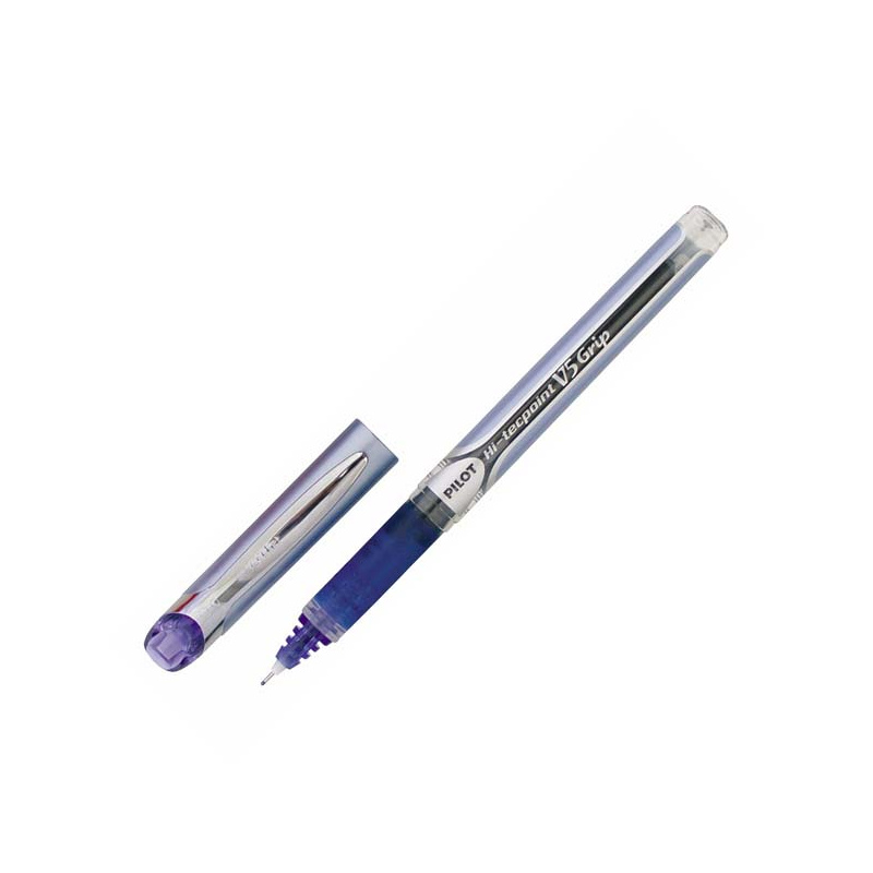 Ручка капиллярная HI-TECPOINT V5 GRIP, синяя, 0.5 мм
