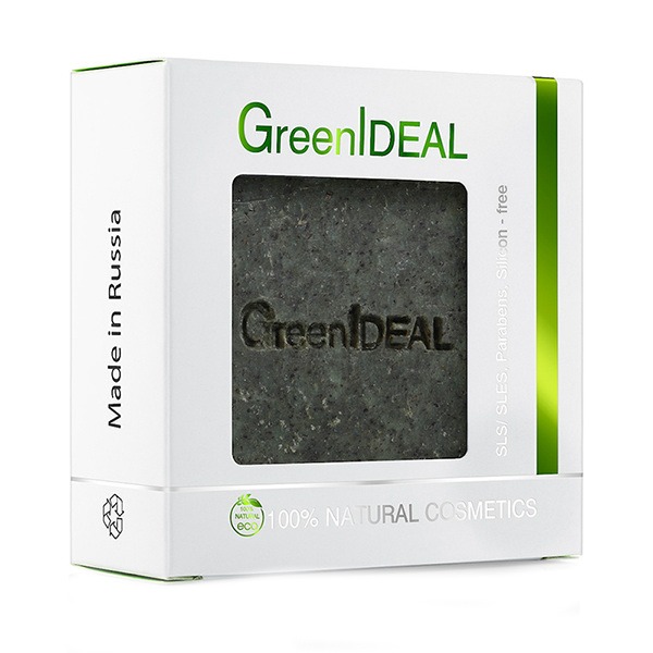 Мыло твердое GreenIdeal мятное