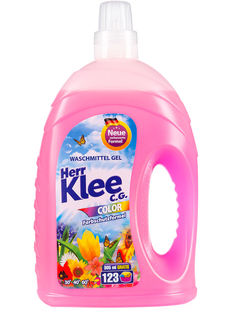 Гель для стирки Herr Klee Color, для цветных тканей 4.3 л