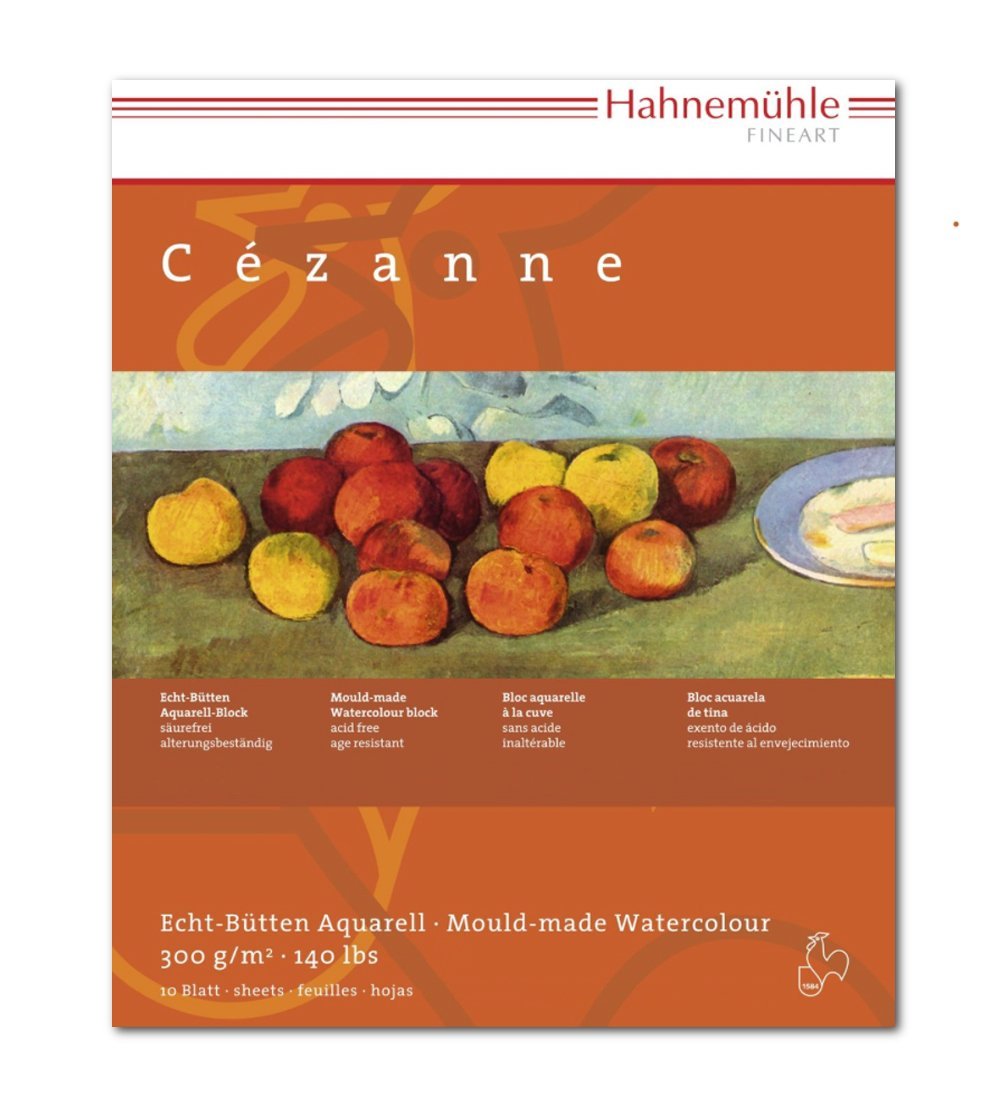 

Альбом-склейка для акварели Hahnemuhle Cezanne 24х32 см 10 л 300 г хлопок 100% крупн зерно