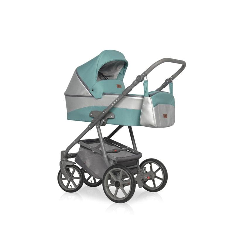 

Коляска 2 в 1 Riko Basic Colin 06 серый-бирюзовый, Colin