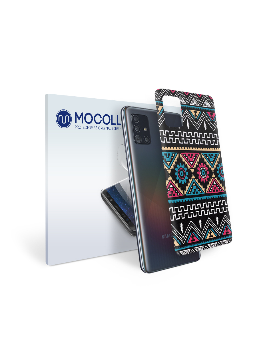 

Пленка защитная MOCOLL для задней панели Samsung GALAXY A6 Plus Богемный узор Икат