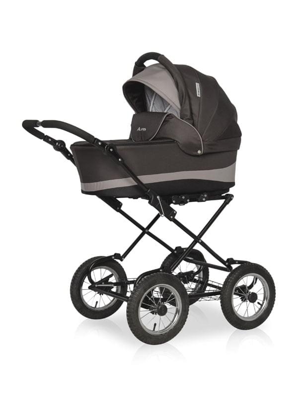 

Коляска 2 в 1 Riko Basic Alfa Classic 10 коричневый-капучино, Alfa Classic