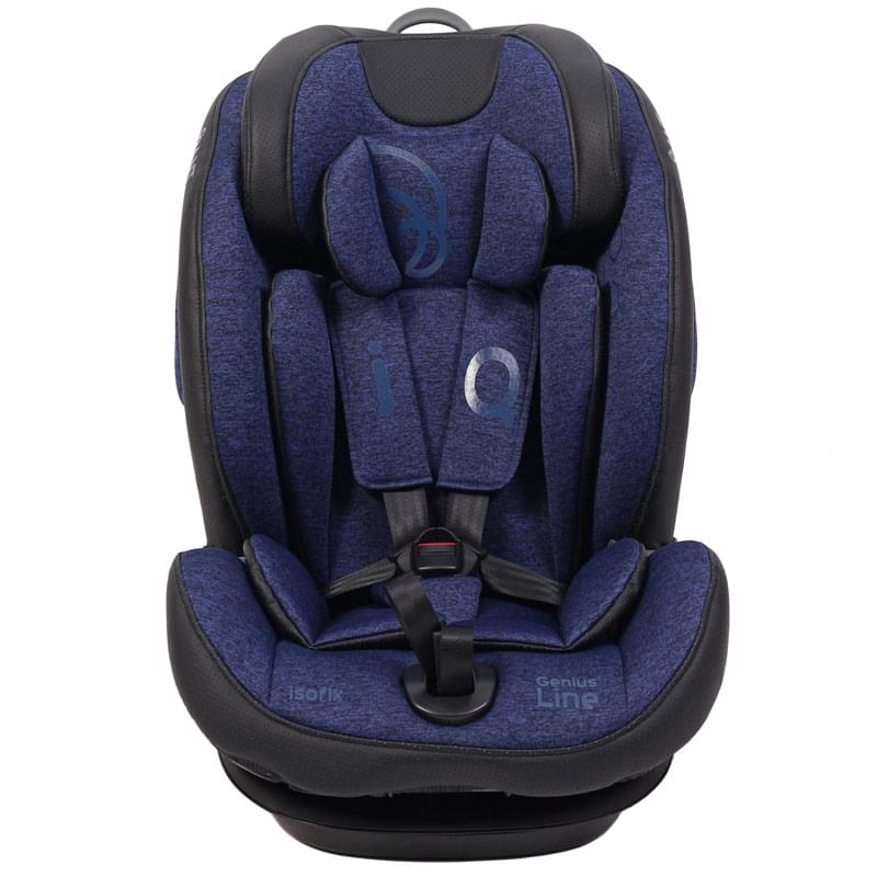 фото Автокресло rant iq isofix genius line цв.синий гр.1/2/3