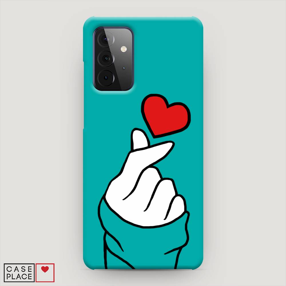 

Пластиковый чехол "Маленькое сердечко" на Samsung Galaxy A72, 2101920-5