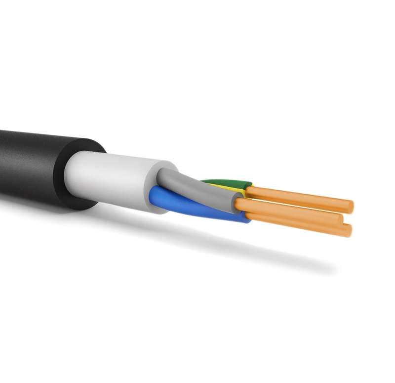 

Кабель ВВГнг(А)-LS 3х10 ОК (N PE) 0.66кВ (м) Энергокабель ЭИЗМ1001051, Черный