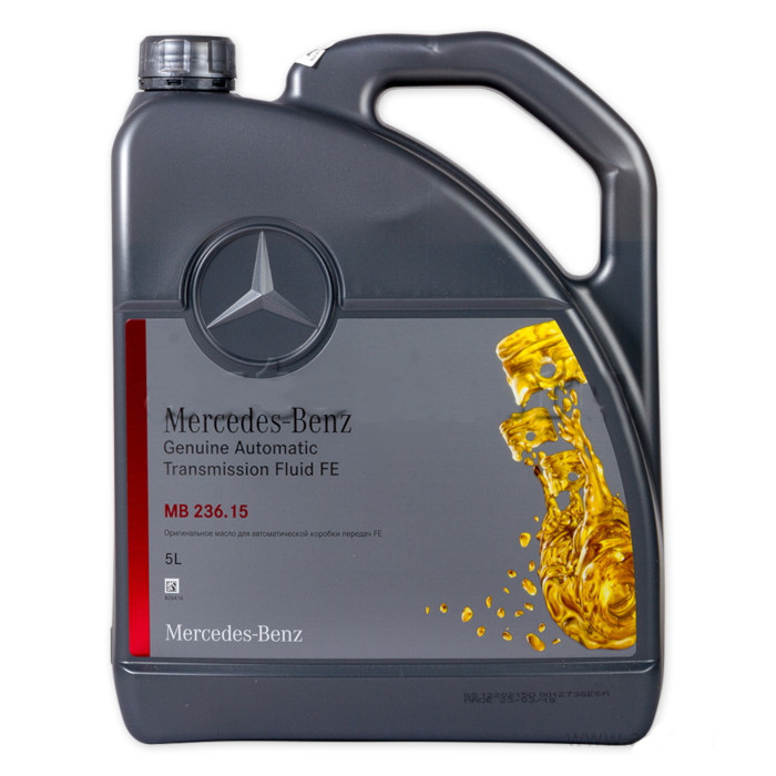 

Масло трансмиссионное Mercedes-Benz ATF MB 236.14 5 л A000 989 26 04 13 BTLR