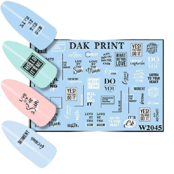 

Слайдер Dak Print W2045