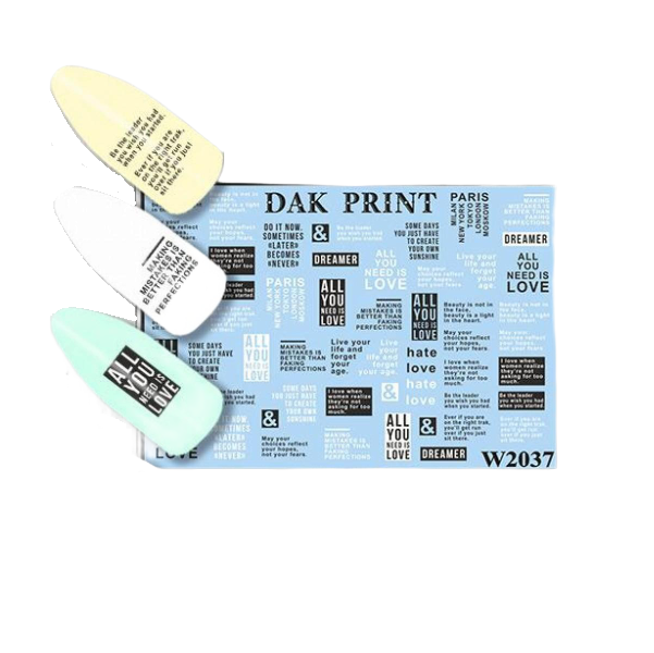 

Слайдер Dak Print W2037