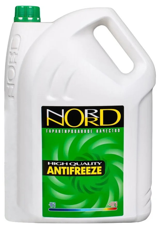 фото Антифриз nord high quality antifreeze готовый -40c зеленый 10 кг ng 20492