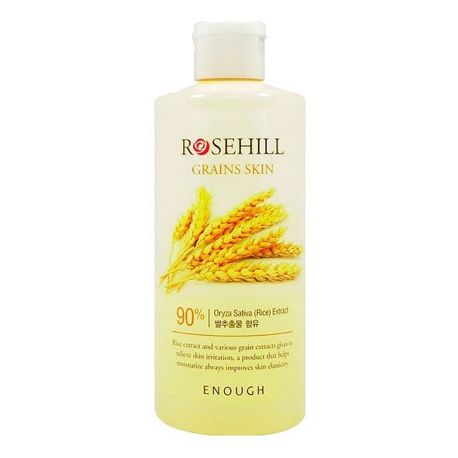 Тонер для лица ENOUGH с экстрактом риса Rosehill Grains Skin