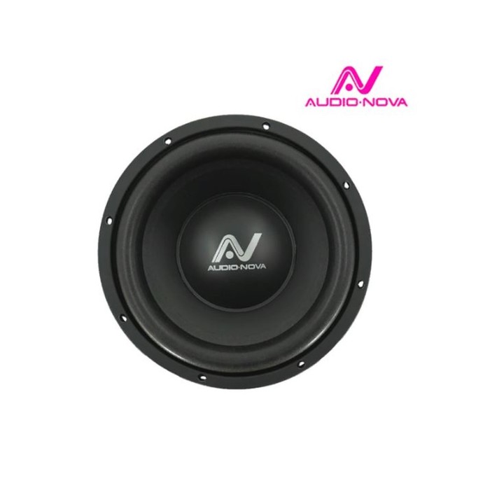 

Сабвуфер AUDIO NOVA SW-302, 12, 2+2 Ом