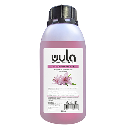 

Жидкость для снятия гель-лака WULA Nailsoul, 500 мл