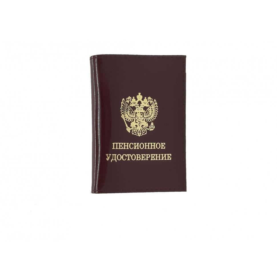 

Обложка для удостоверения унисекс JINN Barez-455112 бордовая, Barez-455112