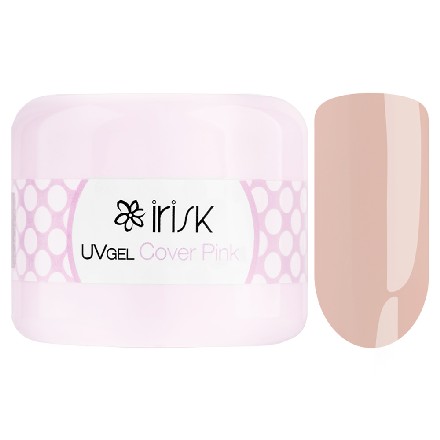 Гель IRISK ABC Cover Pink, 50 мл база каучуковая бескислотная irisk acid free rubber base 10 milky pink 50мл