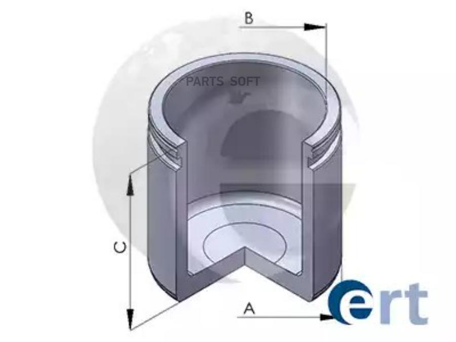 

Поршень тормозного суппорта D57 H49.6 HONDA/NISSAN/TOYOTA 95- F