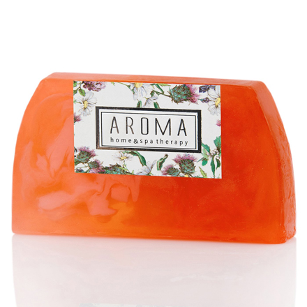 фото Мыло aroma home&spa therapy silky peach, 100 г