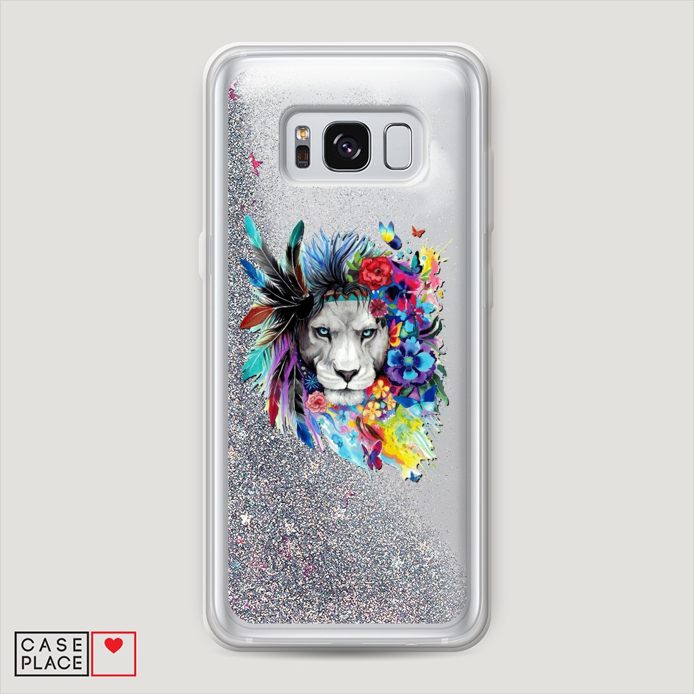 

Чехол Awog на Samsung Galaxy S8 Plus "Гавайский лев", Разноцветный, 24891-1