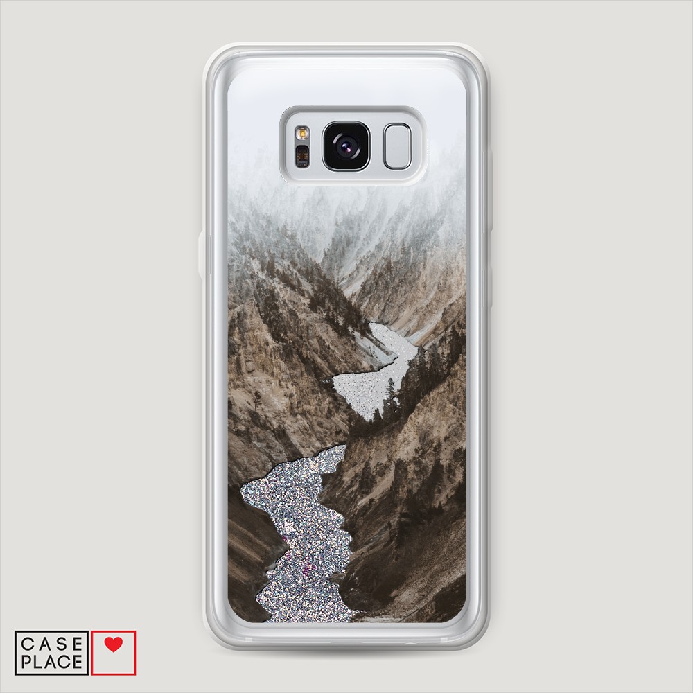 

Чехол Awog на Samsung Galaxy S8 Plus "Горная река", Разноцветный, 24891-1
