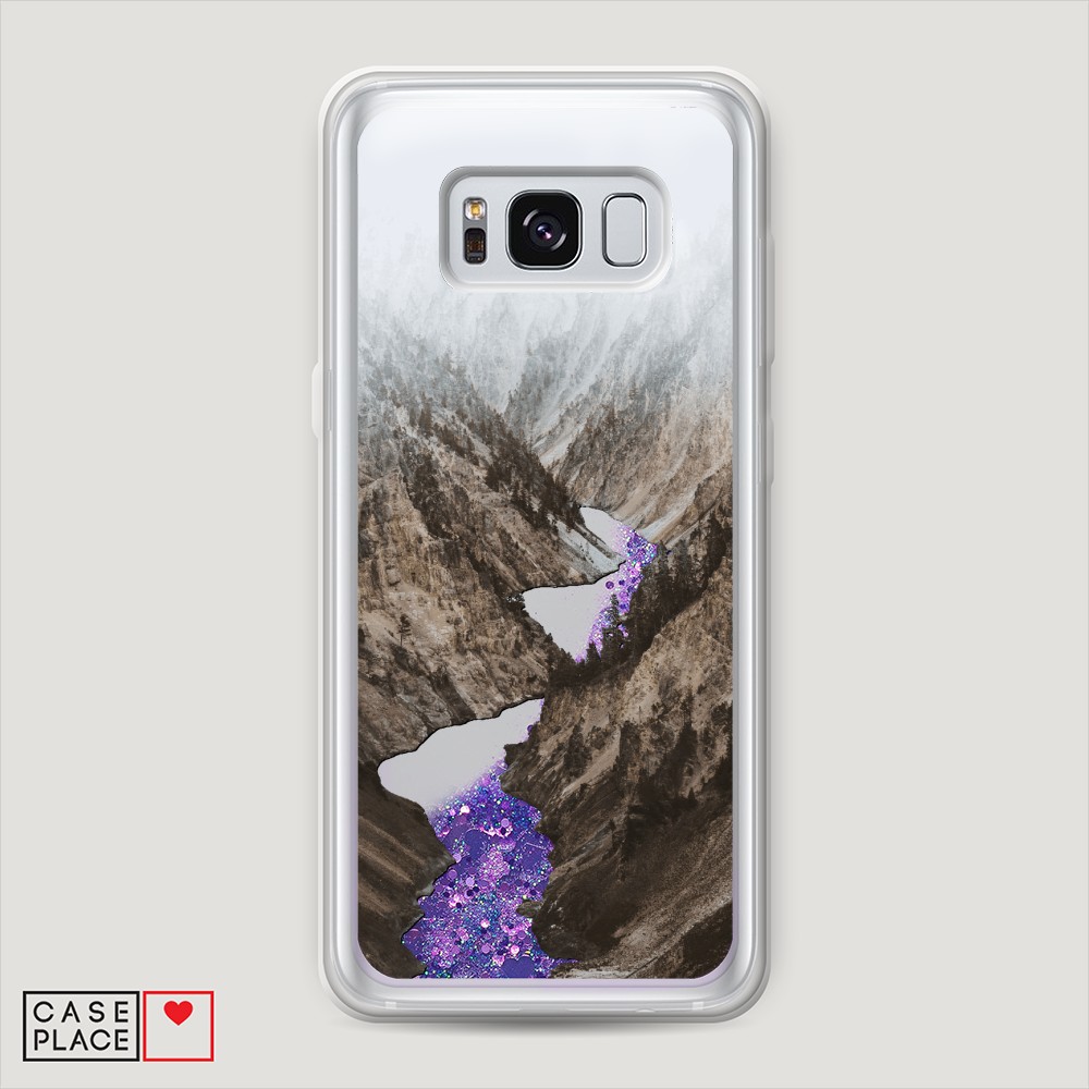 

Чехол Awog на Samsung Galaxy S8 Plus "Горная река", Разноцветный, 24892-1