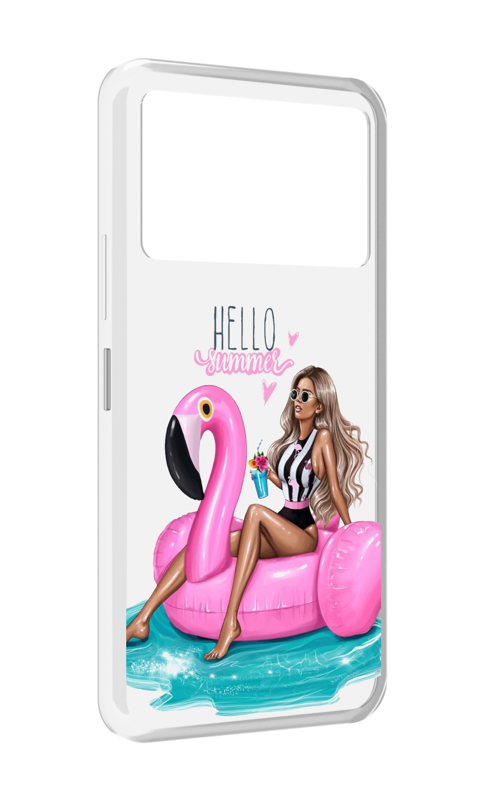 

Чехол MyPads Hello-summer для Infinix NOTE 12 VIP (X672), Прозрачный, Tocco