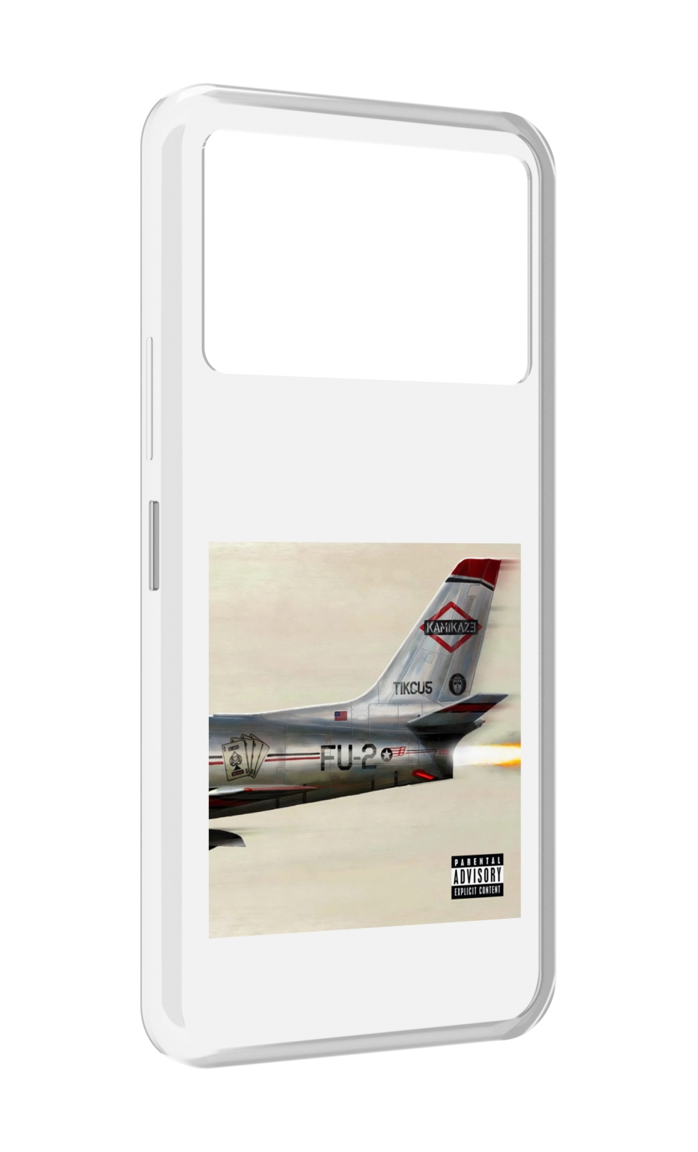 

Чехол MyPads KAMIKAZE Eminem для Infinix NOTE 12 VIP (X672), Прозрачный, Tocco