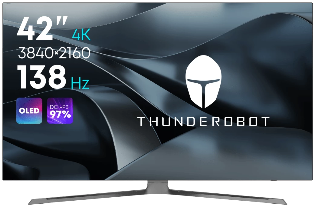 

42" Монитор Thunderobot KU42F120E серебристый 138Hz 3840x2160 OLED, KU42F120E