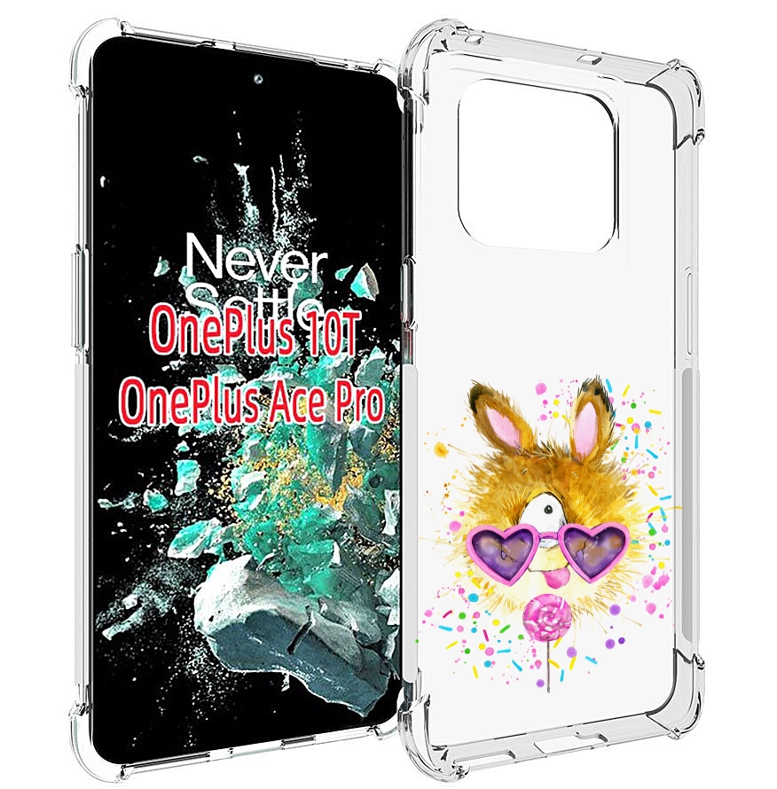 

Чехол MyPads Чупя для OnePlus 10T, Прозрачный, Tocco