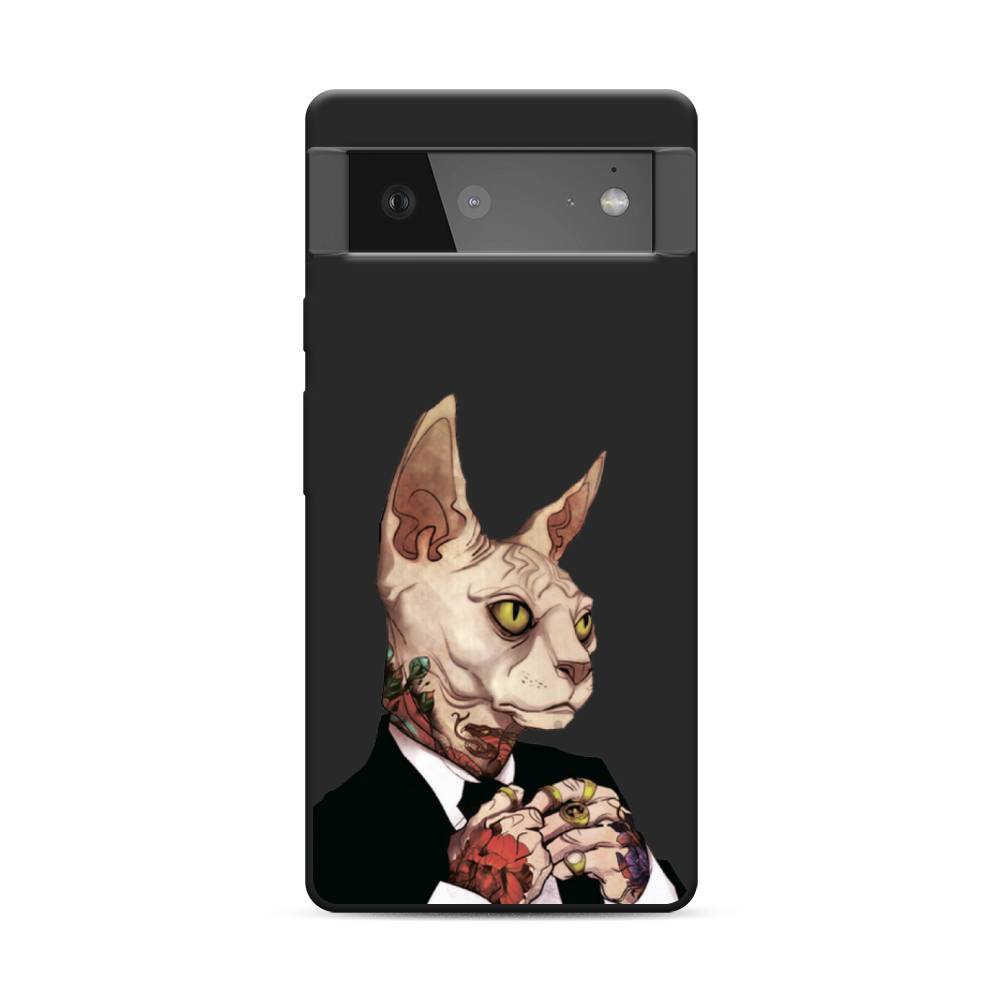 

Чехол Awog на Google Pixel 6 "Татуированный сфинкс", Разноцветный, 270852-1