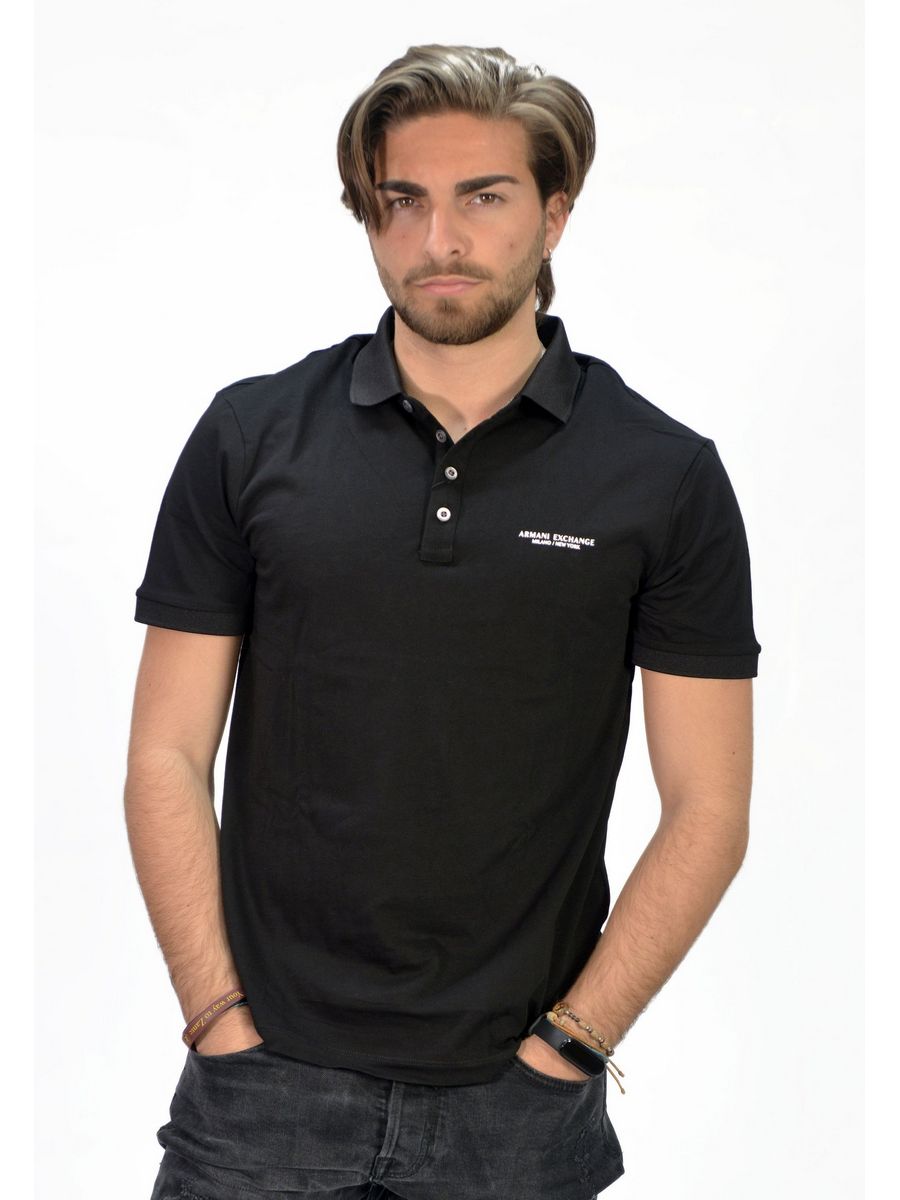 

Футболка мужская Armani Exchange ARC22D019 синяя L, Синий, ARC22D019