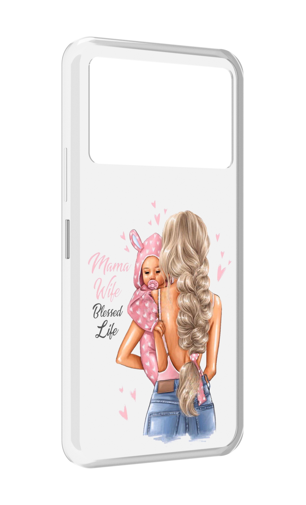 

Чехол MyPads Mama-wibe для Infinix NOTE 12 VIP (X672), Прозрачный, Tocco