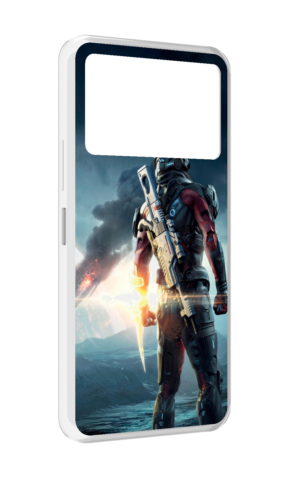 

Чехол MyPads Mass Effect Andromeda Ryder для Infinix NOTE 12 VIP (X672), Прозрачный, Tocco