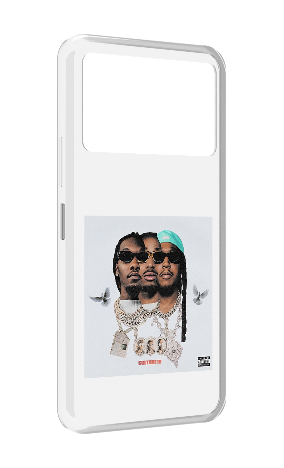 

Чехол MyPads Migos - Culture III для Infinix NOTE 12 VIP (X672), Прозрачный, Tocco