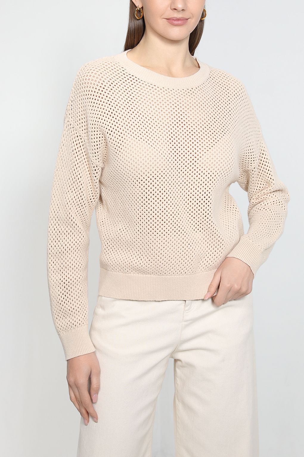 

Джемпер женский SABRINA SCALA SS2303Т1419-017 бежевый XL, SS2303Т1419-017