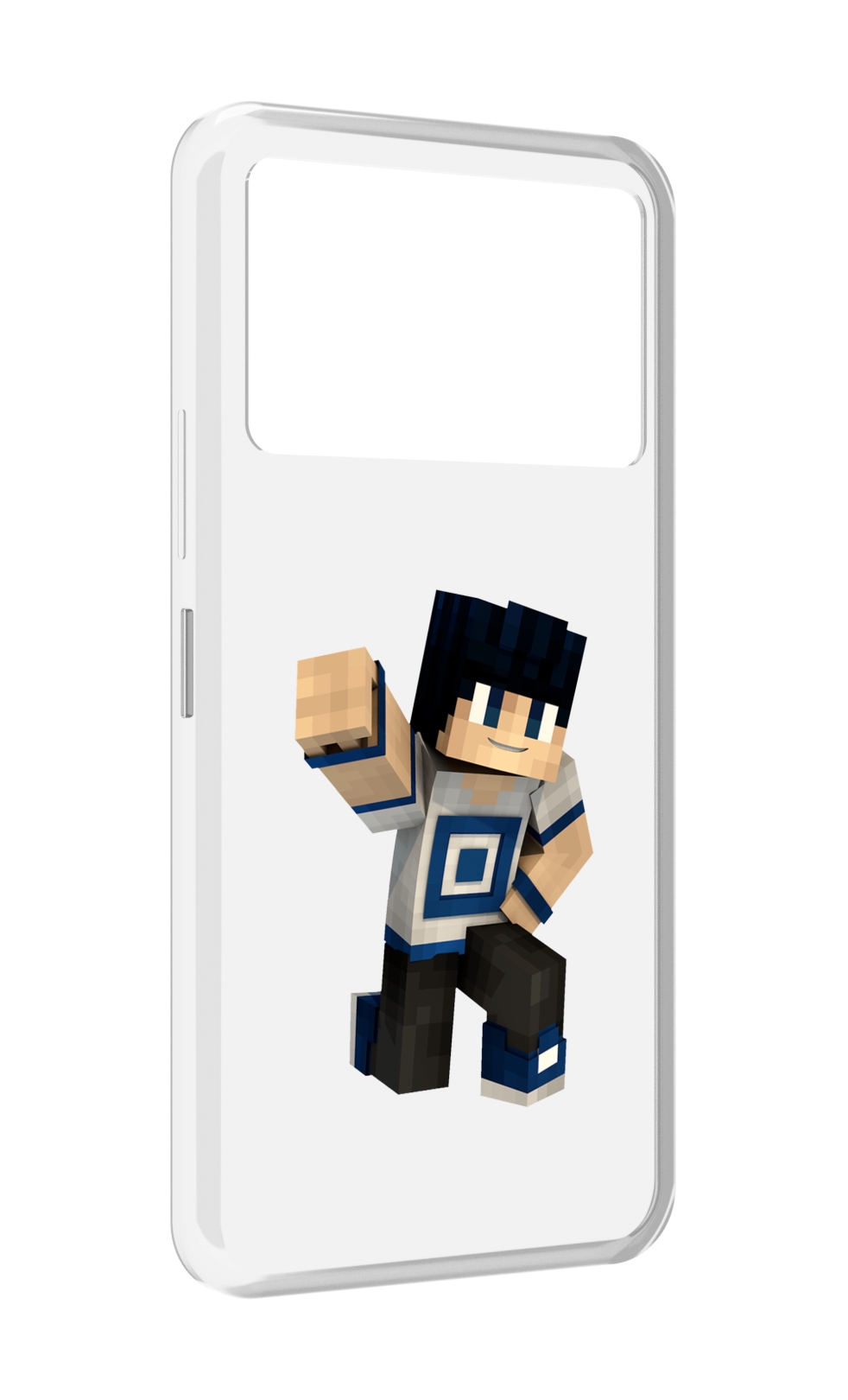 

Чехол MyPads Minecraft-1 для Infinix NOTE 12 VIP (X672), Прозрачный, Tocco